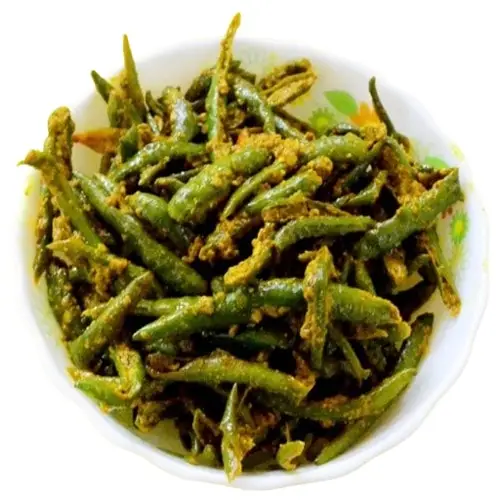 Malwa Organic Premium Desi Hari Mirch Achar (Green Chilli Pickle) - Image 3