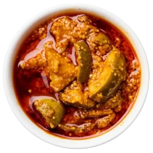 Malwa Organic Premium Desi Aam Achar (Mango Pickle) - Image 3